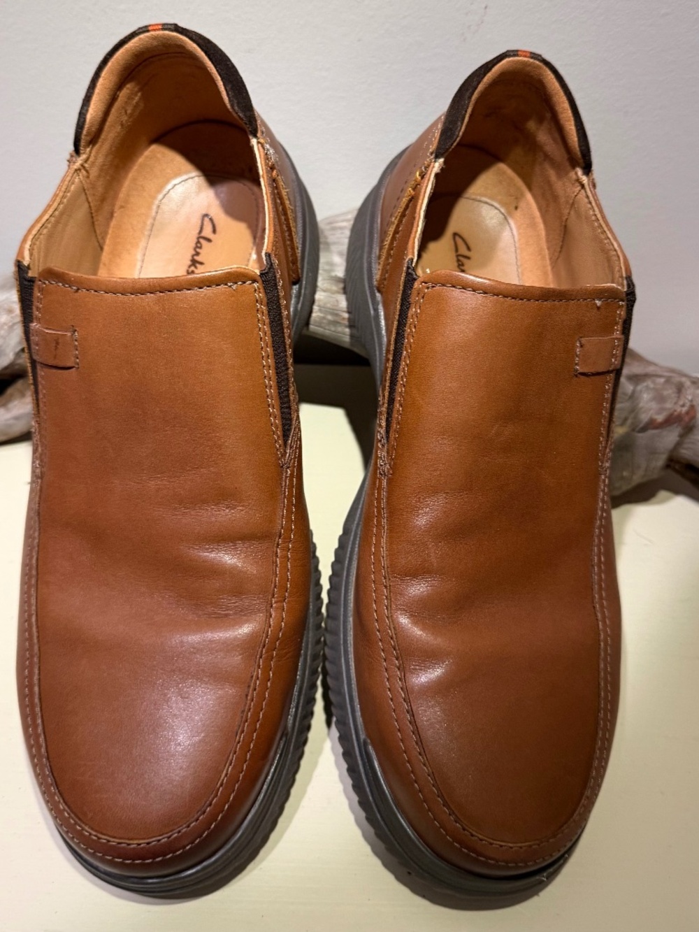 Clarks Leather Donaway Step